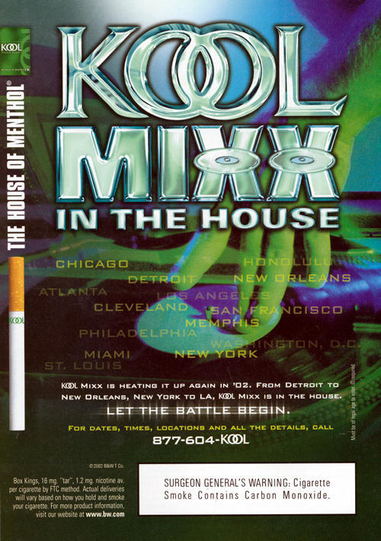 Kool MIxx in the house ad