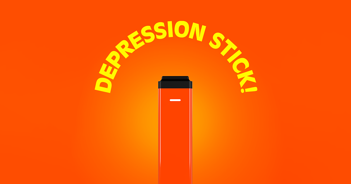 Depression Stick logo