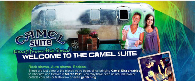 Camel suite ad
