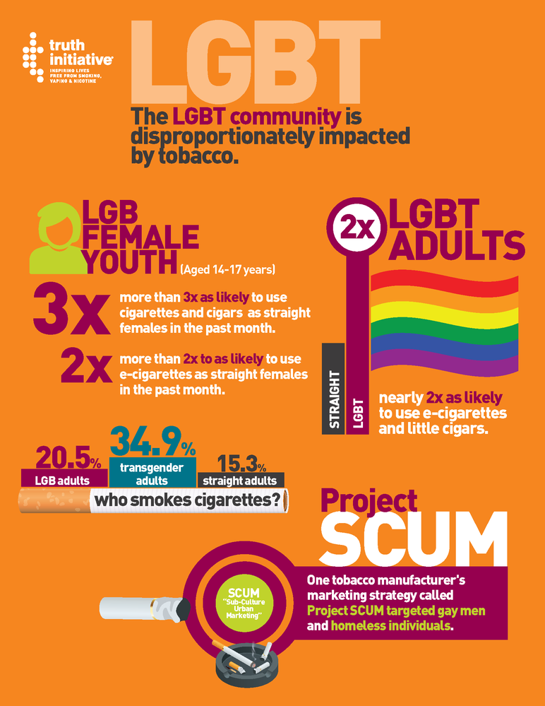 LGBT Fact sheet infographic