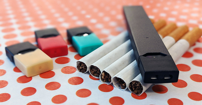 juul and cigarettes