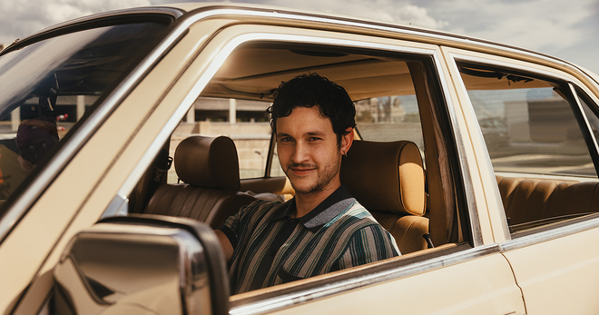 Guy in a car from the Outsmart Nicotine campaign