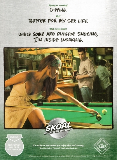 Skoal ad
