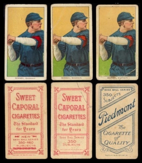 Baseball cards cigarettes