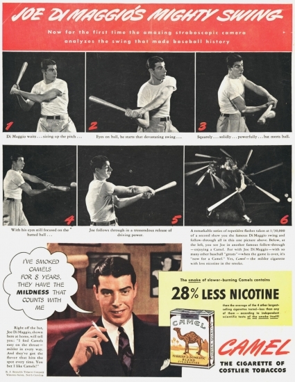 Dimaggio Camel Ad