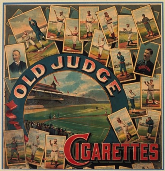 Old Judge Cigarette Ad