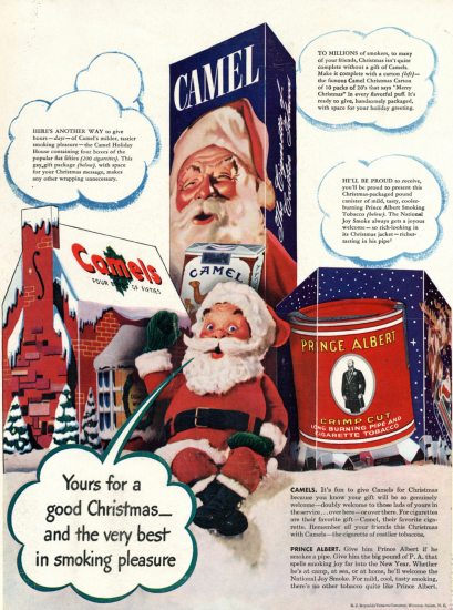 Santa Camel ad
