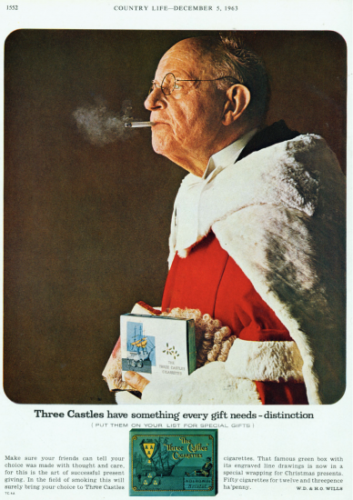 Santa Three Castles ad