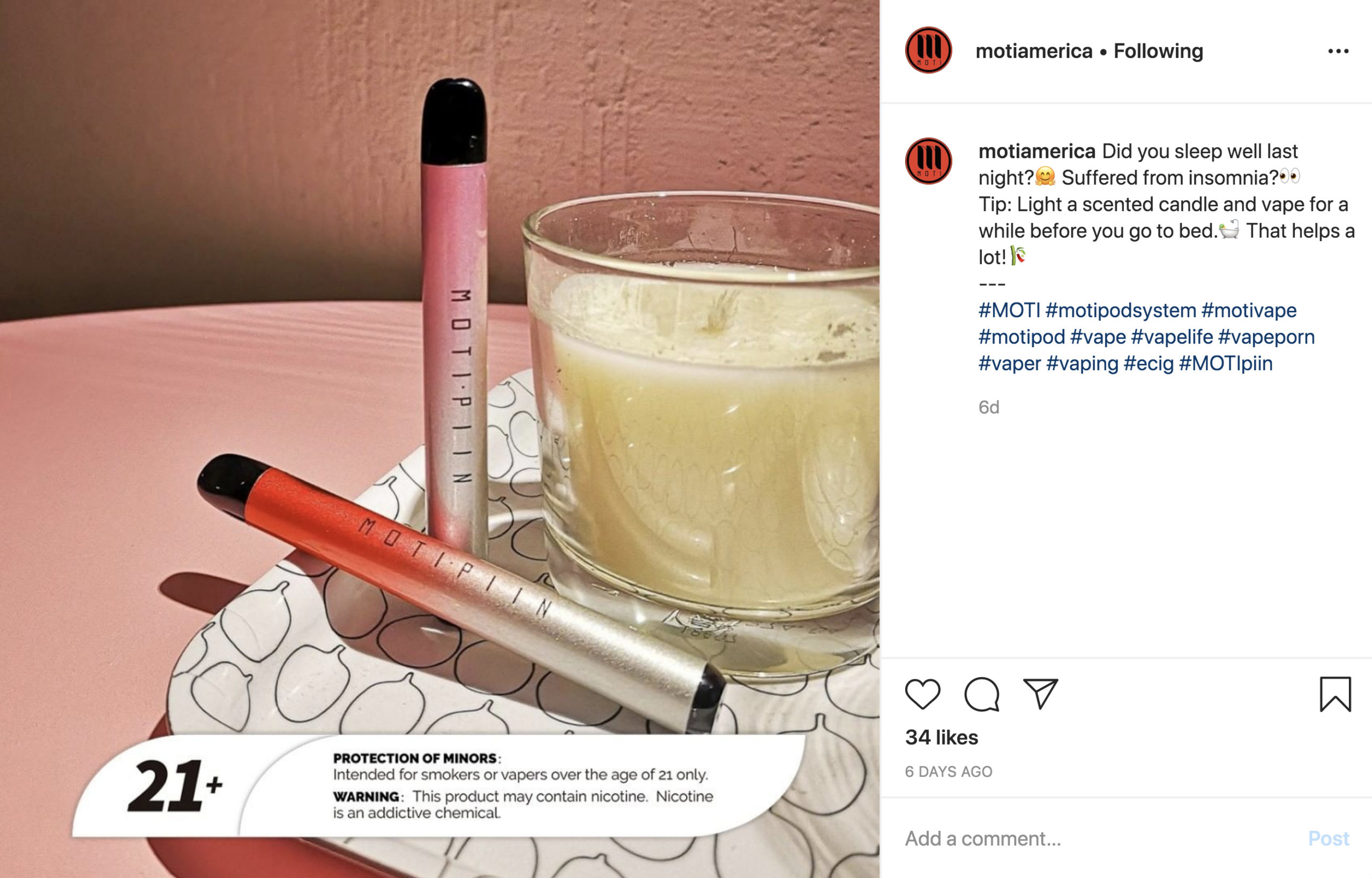 Mental Health e-cigarette ad