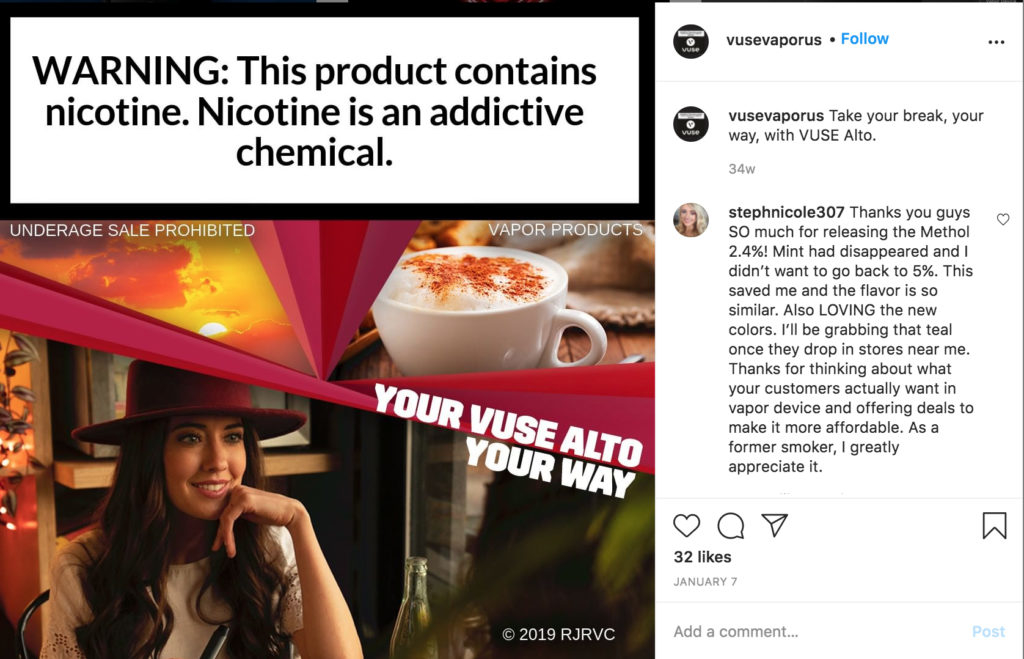 Vuse alto mental health ad