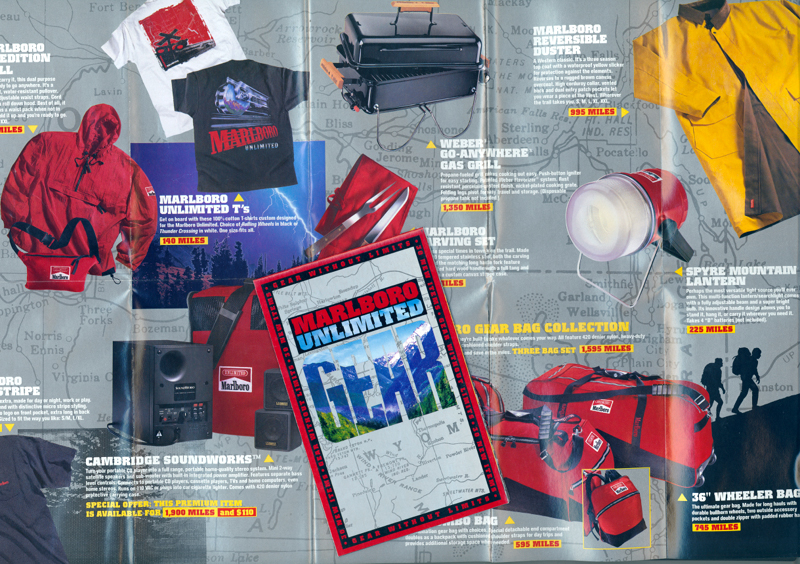 Marlboro Rewards catalogue