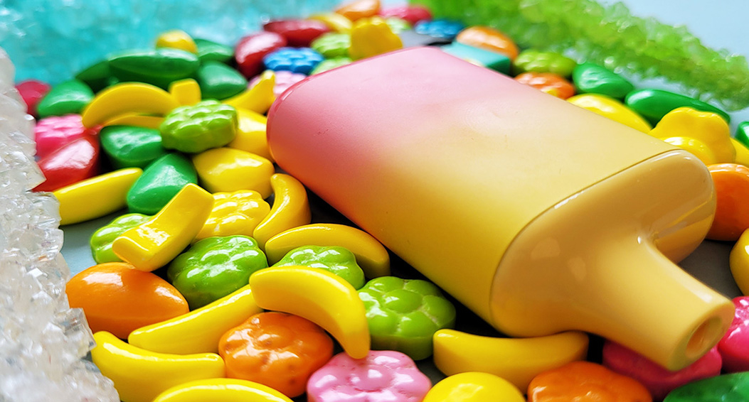 an Elf Bar and Candy